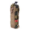 1pc Molle Water Bottle Bag; Travel Camping Hiking Kettle Holder Carrier Pouch; Outdoor Accessories